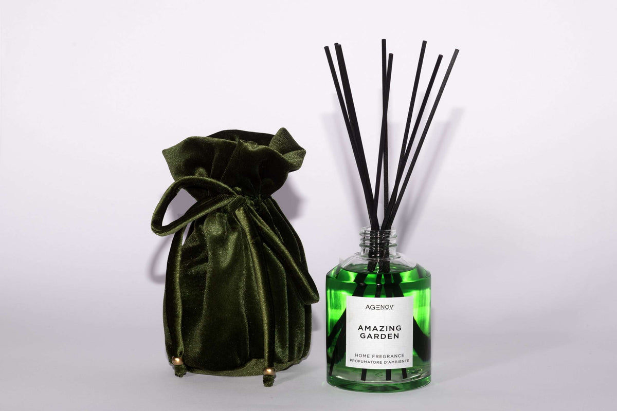 scatola-Diffusore ambiente a midollino - Amazing Garden